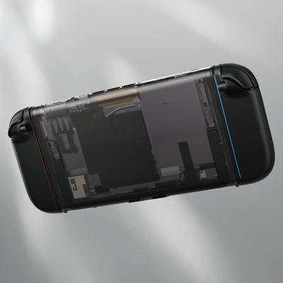 eXtremeRate易极改 Switch 2主机替换壳底壳DIY套装任天堂NS2主机后壳改装配件透明多色可选