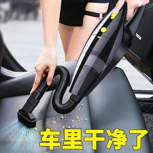 家用车用车内 车载吸尘器大功率强力13000大吸力无线充电手持式