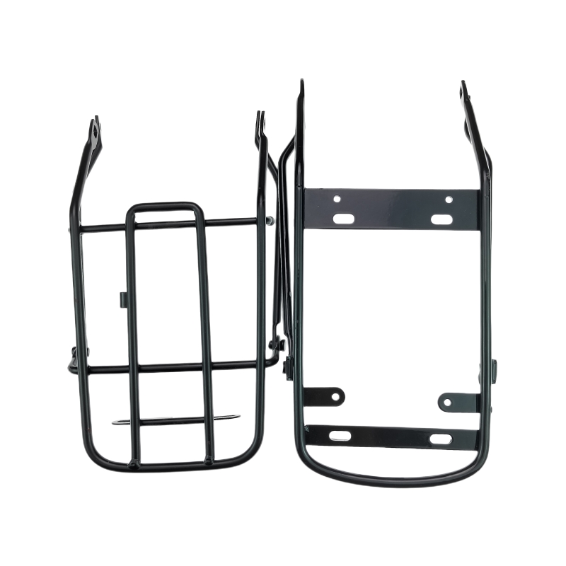 代驾车后尾架折叠锂电车控制器盒固定架14寸电动车后座板放包货架