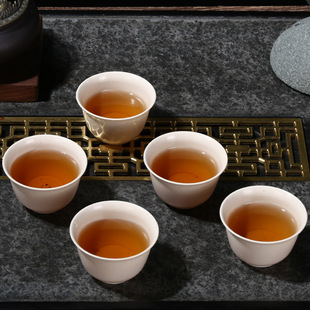 一次性茶杯功夫茶杯加厚加硬耐温小号杯子旅行喝茶便携茶具水杯