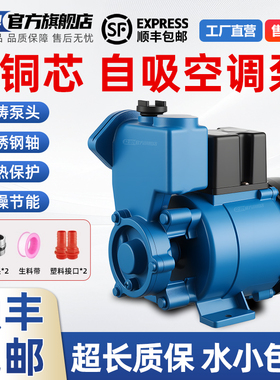 GP125W自吸泵单相220V小型水空调泵井水抽水泵全自动自来水增压泵