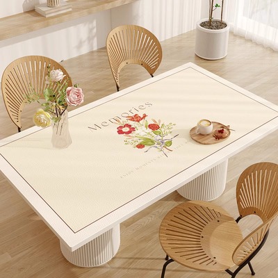 清江画廊田园风高级感三防桌布
