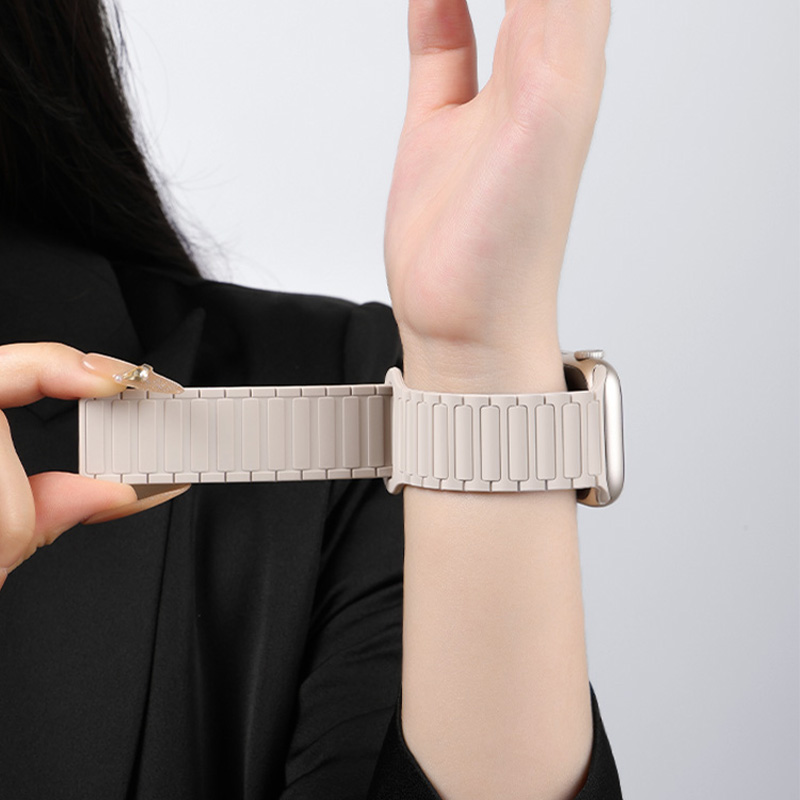 明星同款适用iWatchs11表带磁吸