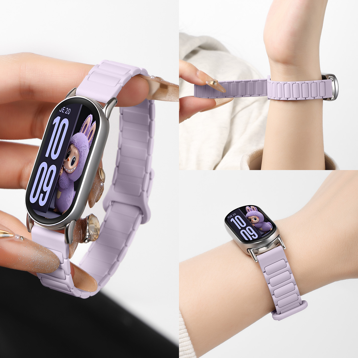 适用小米手环10手表带新款磁吸