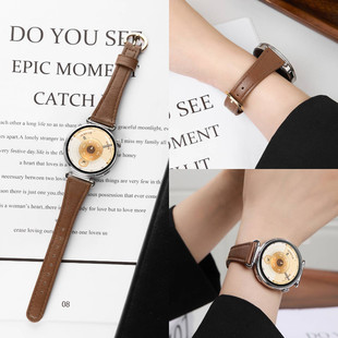 秋 智能gt4高级gt2女士gt3女41mm运动gt小香风gt1皮质gt6透气时尚 适用华为gt6表带女watch5手表gt5新款 pro女款