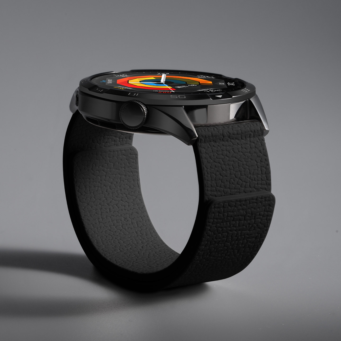 强力磁吸荔枝纹适用小米watchs5图片