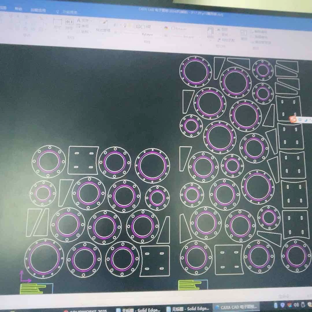 CAD  自动排版插件cad一键套料软件激光套料雕刻机钣金切割排版