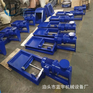 插板阀手动全密封插板阀800闸板门水渠挡板门螺旋闸门 圆形封闭式