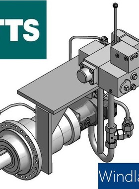 Gear Box For windlass TTS锚机减速齿轮箱马达控制阀船舶液压件