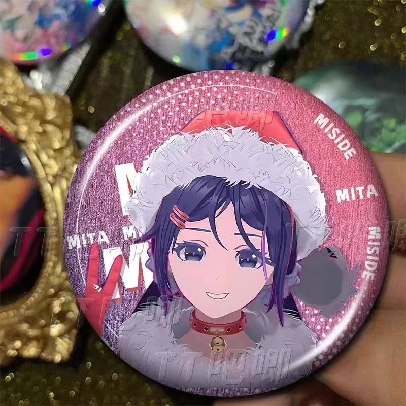 自米塔Mita周边游戏双闪吧唧谷子