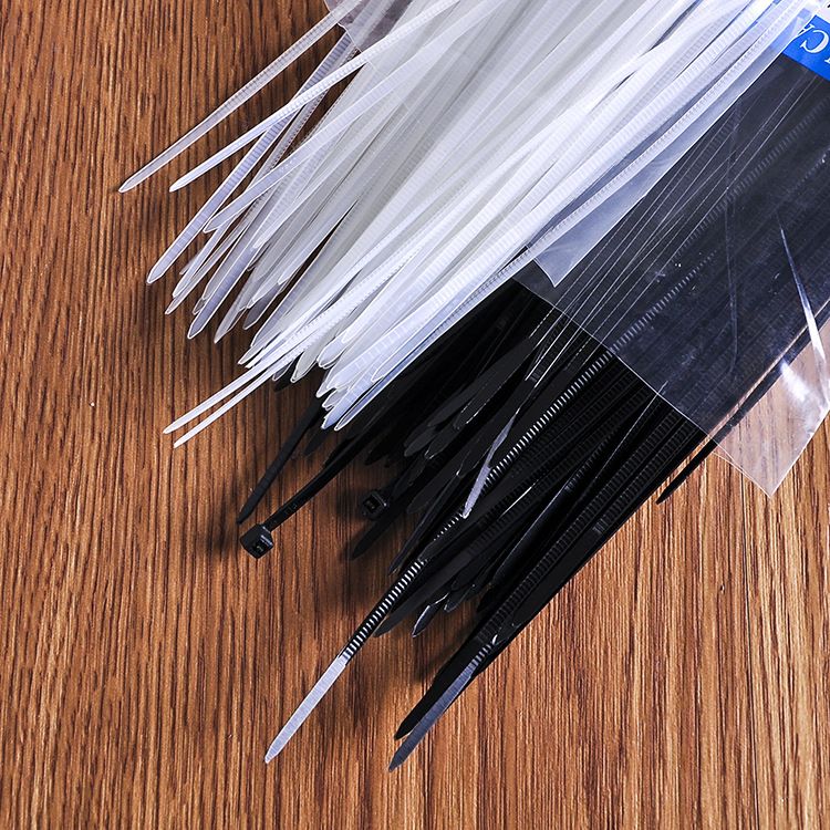 跨境100根装 家用绑线带 一次性尼龙扎带  理线带电线 数据线整理