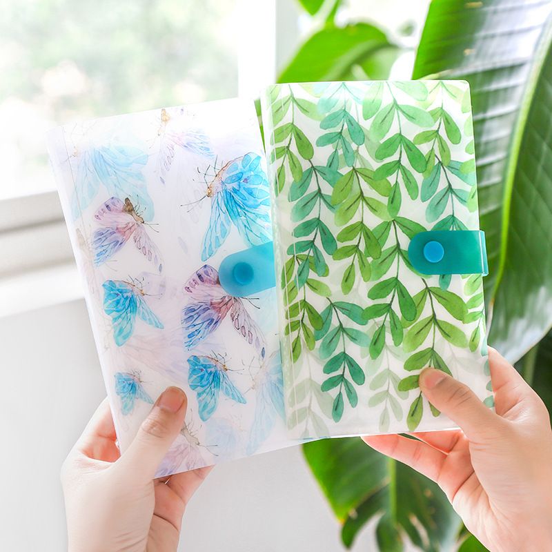 跨境搭扣名片册拍立得相册照片追星卡包名片夹车票收藏册卡片收纳