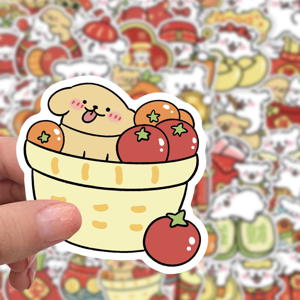 【大图释官方授权】105张新款新年卡通线条小狗可爱贴纸手帐防水小贴画行李箱手机壳装饰儿童女孩立体自粘diy,文具电教/文化用品/商务用品,贴纸/立体贴纸,淘宝优惠券,粉丝福利购,淘宝优惠卷