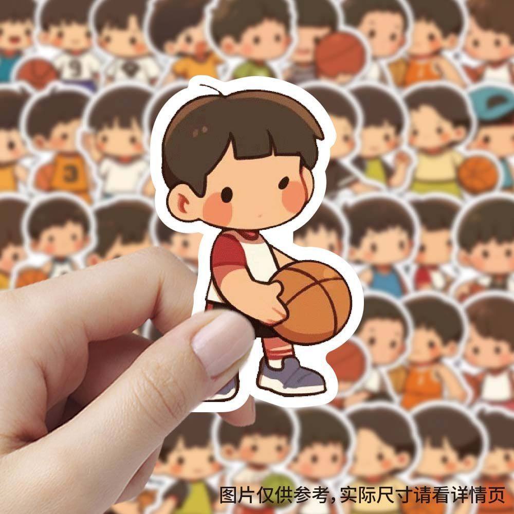 篮球boy男孩儿童玩具标签贴纸