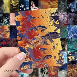 120张不可名状的艺术贴纸简约高级感个性创意笔记本手账装饰贴画