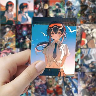 63张绝区零星见雅贴纸卡通二次元游戏周边手机手账装饰小贴画防水