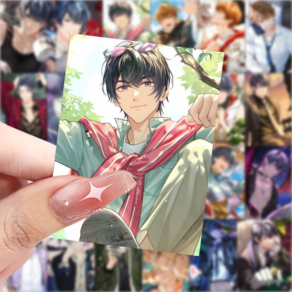 188张未定事件薄角色周边贴纸动漫卡通二次元贴画手机手账diy贴纸