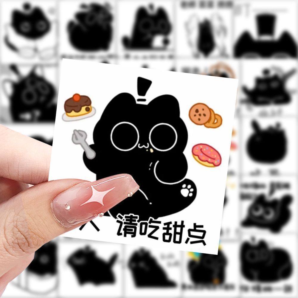爆款克猫猫表情包贴纸卡通可爱猫猫装饰手机水杯行李箱防水贴画,文具电教/文化用品/商务用品,贴纸/立体贴纸,淘宝优惠券,粉丝福利购,淘宝优惠卷