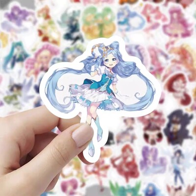 180花仙精灵王贴纸卡通可爱少女贴纸diy手账装饰桌面手机防水贴画