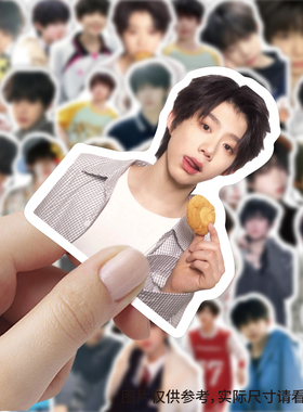180张TF四代陈奕恒贴纸创意ins风明星周边高颜值装饰手账防水贴画