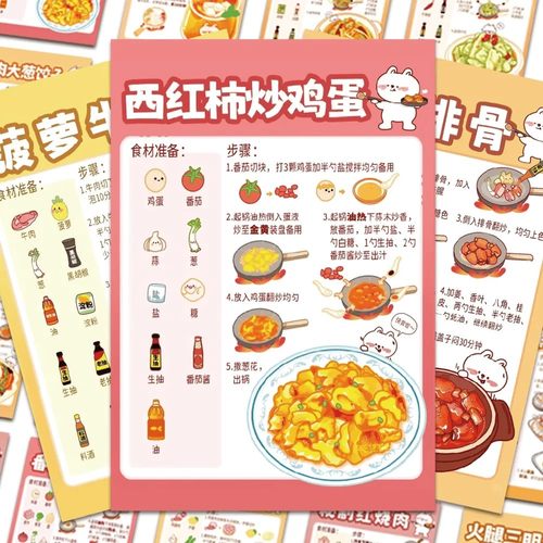 厨房小妙招贴纸创意美食装饰
