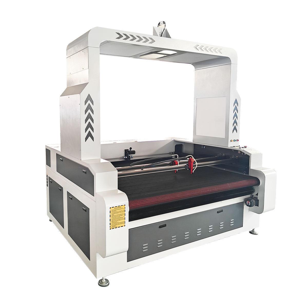 1813CCD摄像机CO2激光切割机100W130W150W自动送料布家用纺织品