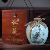 景德镇陶瓷空瓶1斤2斤3 斤5斤10斤泡酒瓶密封存酒罐家用酒缸酒壶