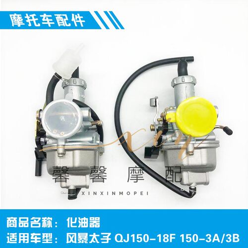 钱江原厂摩托车风暴太子QJ150-3A-3B-18F-B化油器摩托车化油器