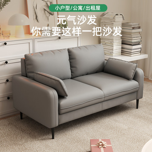 逸骋沙发小户型客厅简易三人坐出租房公寓服装店卧室懒人双人网红