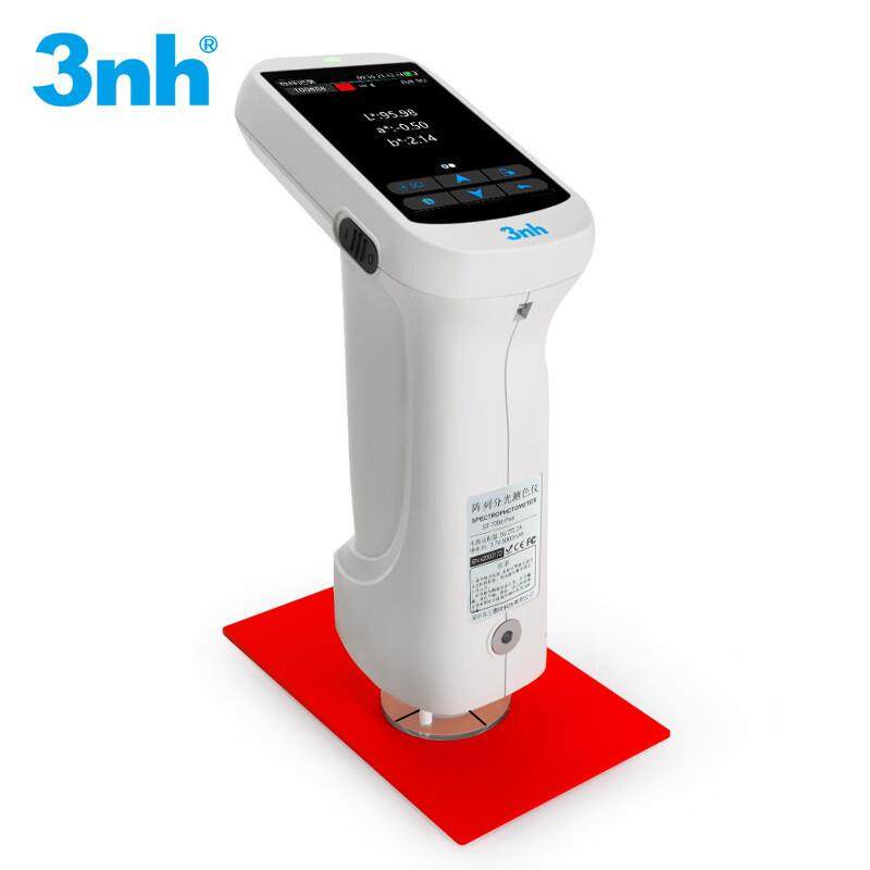 3nh色彩测色仪CR-10分光色差计纺织印染塑胶五金油漆便携色差仪