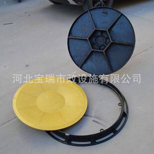 球墨铸铁井盖重型E600井盖轻型绿化带人行道铸铁井盖市政排水现货