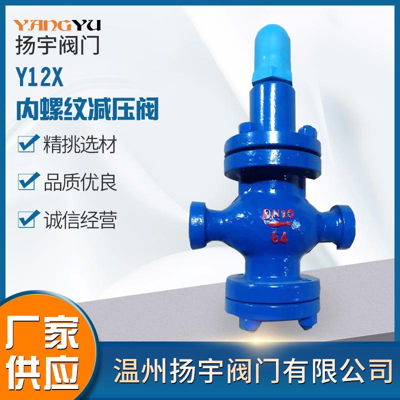 扬宇Y12X-64C内螺纹水用减压阀铸钢碳钢高压厂家现货供应