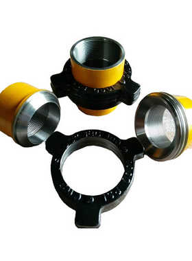 石油机械FIG1502锤击油壬1/2/3/4寸高压由壬焊接丝扣连接活接头