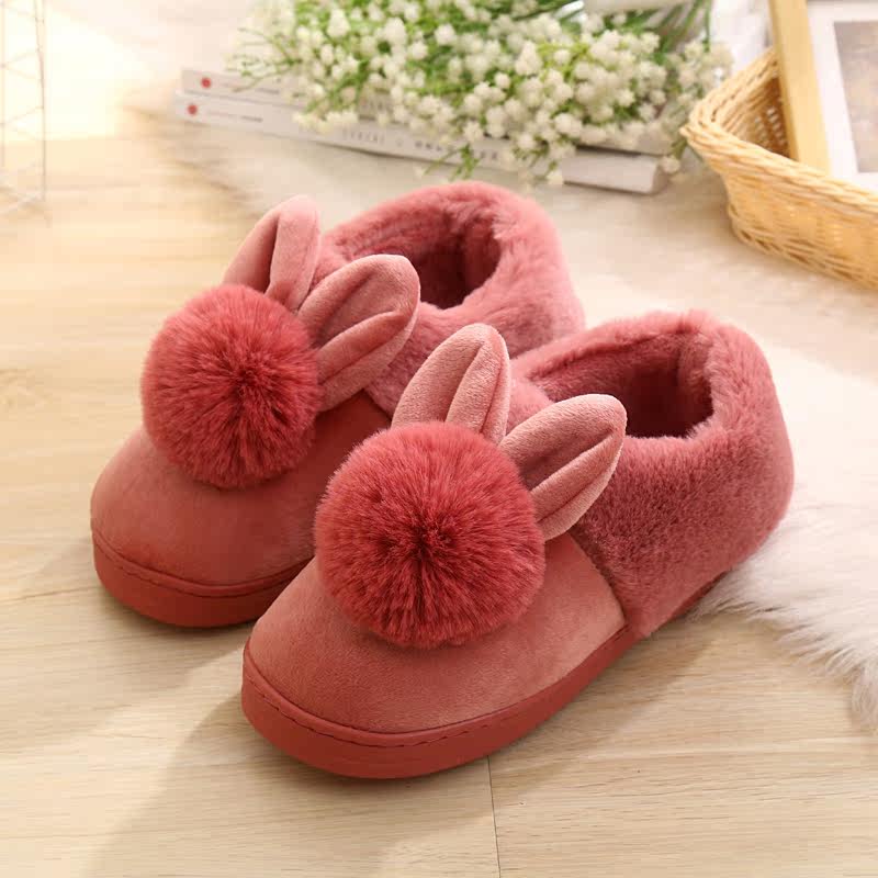 Pantoufles enfants en suède pour hiver - semelle autre - Ref 1005030 Image 1