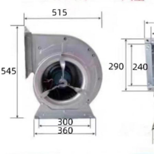 D4E315M 230V D4D315M 380V双进风 离心鼓风机进口大风量风机