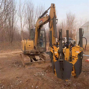 成德大型液压瓣式挖树机 多用途树苗植挖机 多功能带土球起树设备