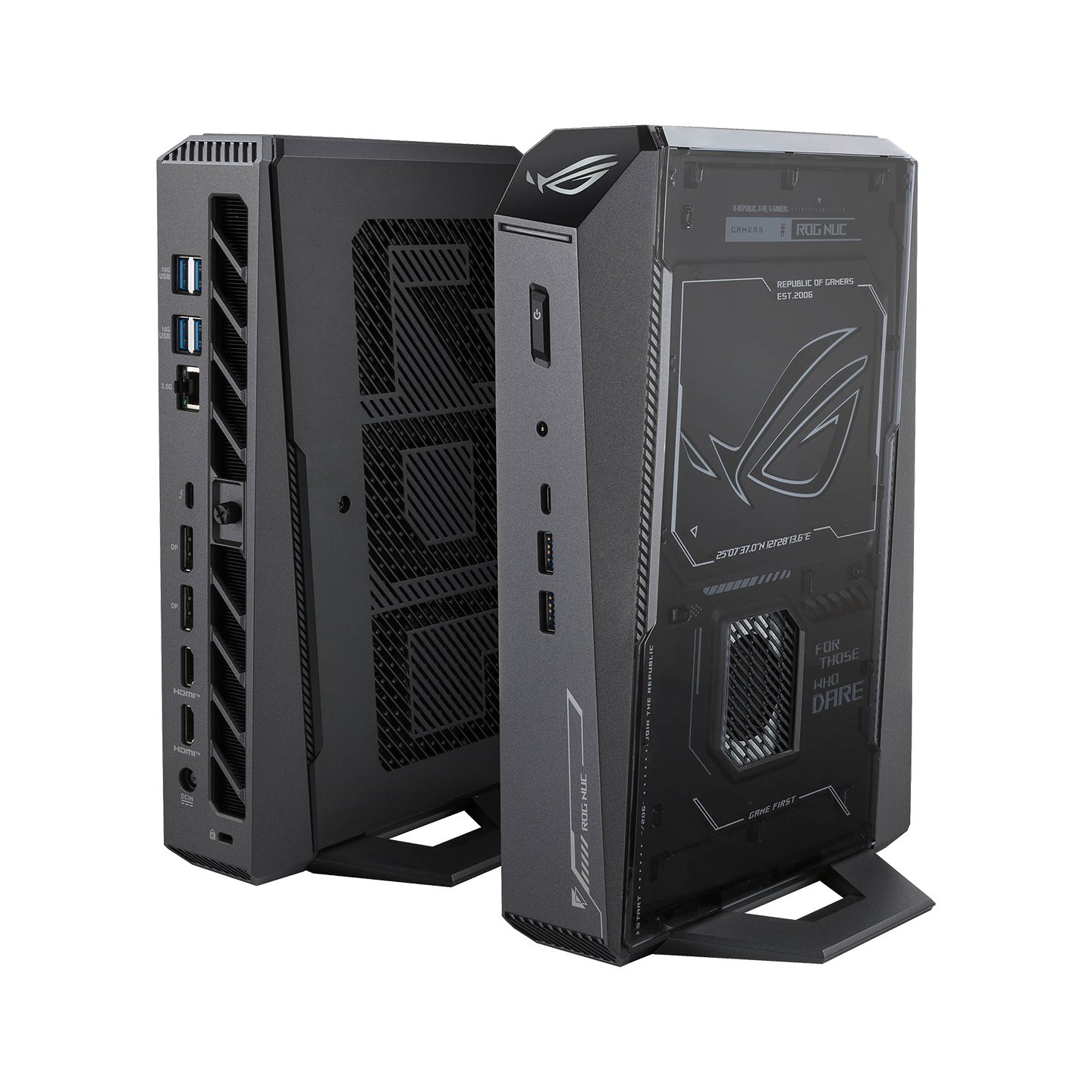 ROG NUC 2026 电竞游戏迷你mini主机电脑 独显小体积ROG魔霸9雷电
