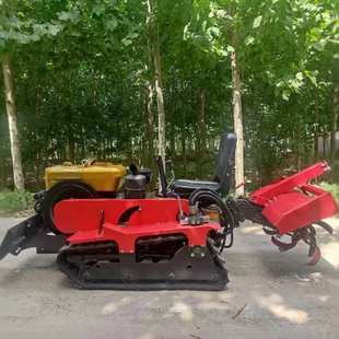 40马力耕地机 柴油大马力24 座驾履带旋耕机 田园一机多用微耕机