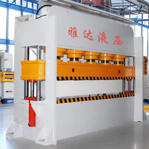 800吨集装箱顶板成型液压机630吨龙门框架护栏板波纹板拉伸油压机