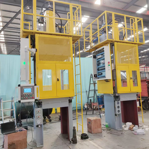 50吨四柱液压机  全自动伺服控制  快速剪切油压机  配安全防护栏