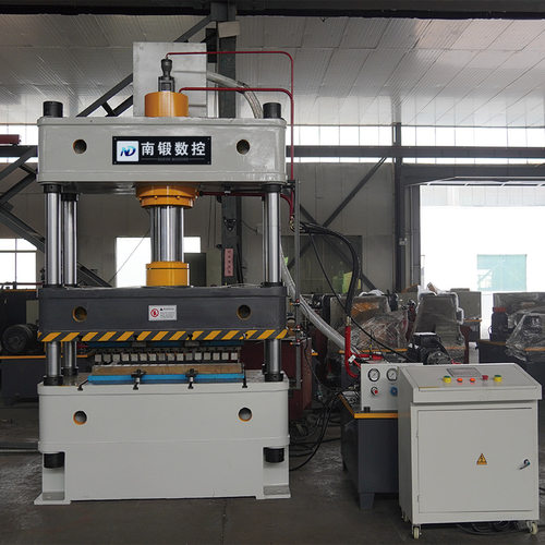 150吨三梁四柱油压机 钢管冲孔液压机 金属材料成型压力机厂家