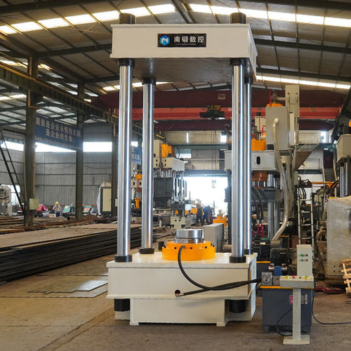 定制二两四柱多功能液压机碳纤维复合材料层压、泡沫铝成型压力机