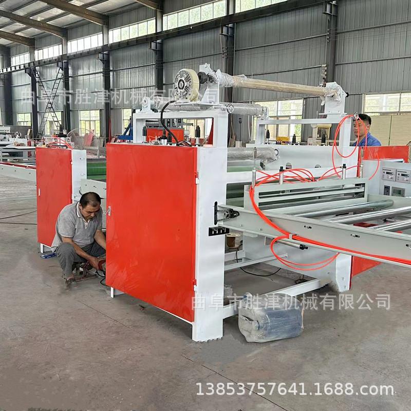 木饰面软硬包eva热熔胶平贴机 竹木纤维墙板覆膜机 碳晶板冷胶贴