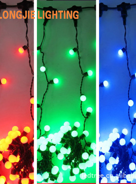 LED装饰窗帘灯，750灯圆球窗帘灯，长3米，宽2米