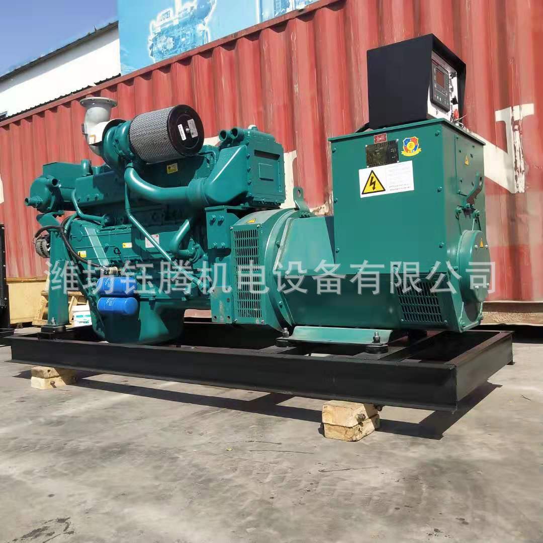 厂家定制潍坊船机250kw发电系统 250千瓦柴油发电机厂家供应