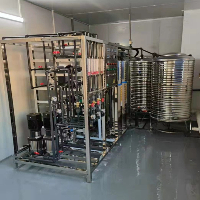 4吨工业纯水机反渗透设备 商用去离子超纯水设备 高纯水处理装置