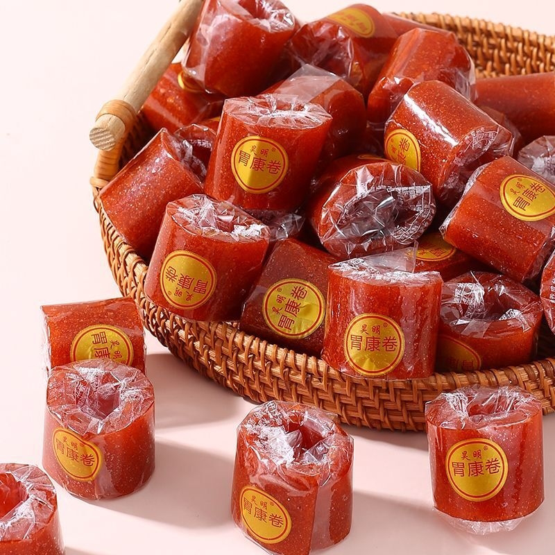 开胃卷胃康山楂零食蜜饯果脯休闲果丹皮独立小包装网红零食