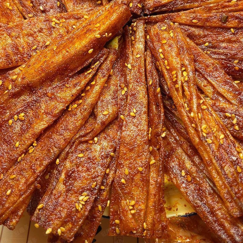 9.99*8萍乡风味辣片腐竹组合香辣味湖南特产网红辣条解馋追剧零食