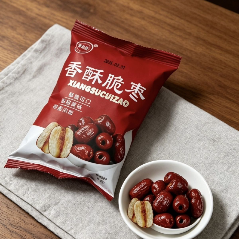 脆枣无核香酥脆枣嘎嘣脆空心灰枣独立小包装真空干果小吃