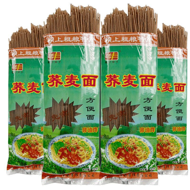 荞麦方便面速食凉拌荞麦面荞麦免煮面条非油炸冷面挂面乔麦面条